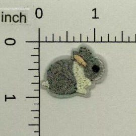 Unbranded BUNNY RABBIT Iron On Patch Animals Rabbits 454