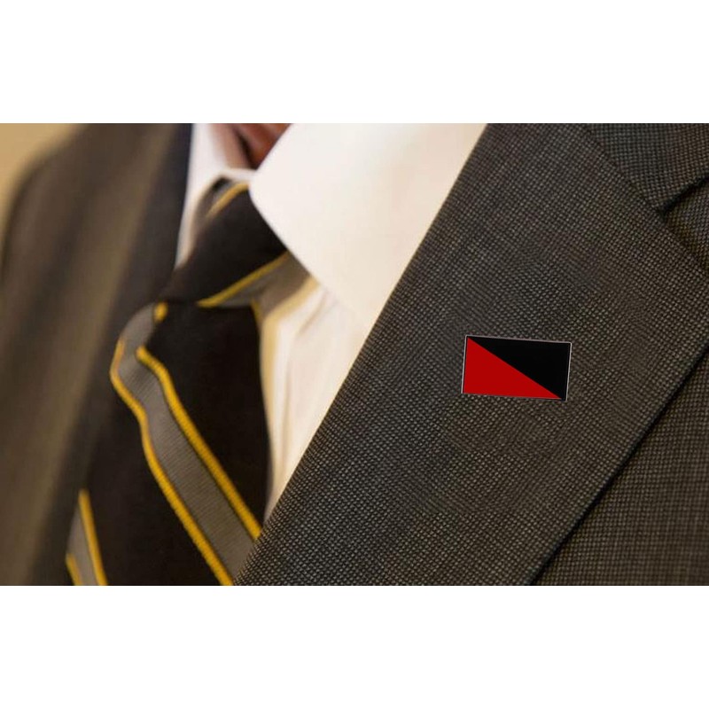 Anarchy Flag Lapel Pins Communism Badges Metal Pin Anarchism Symbol