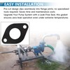 Circulator Pump Flange Rubber Gasket, for Valve Pipeline and Flange