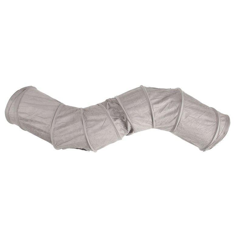 Cat Tunnel Collapsible Interactive Crinkle Large Space Kitten Tunnel Toy