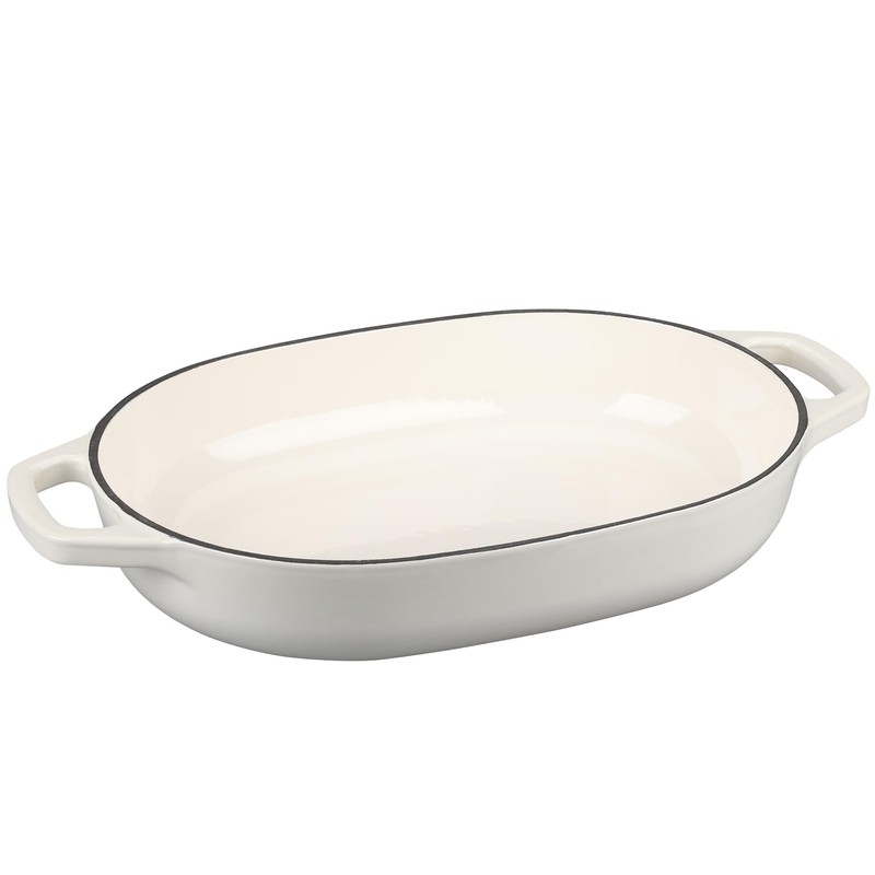 EDGING CASTING Enameled Cast Iron Dutch Oven Pot with Lid,