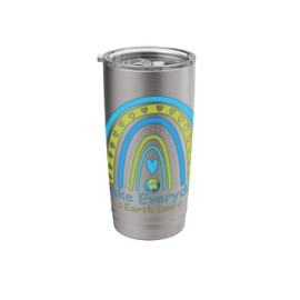 Cute Rainbow Make Everyday Earth Day Lover Men Women Kids Stainless Steel Insulated Tumbler