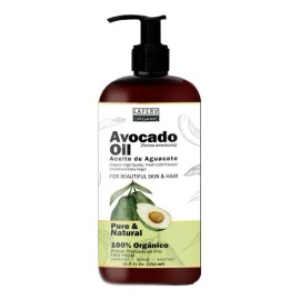 Aceite Orgánico De Aguacate 100% Puro Capilar Piel 250 Ml