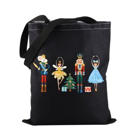 PWHAOO Nutcracker Ballet Tote Bag Navy Nutcracker Dance Merchandise Christmas Nutcracker Ballet Gift (nutcracker ballet TOTE CA)