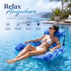 Inflatable Water Hammock Pool Float for Adults – Foldable PVC