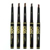 Maxdona Waterproof Retractable Long Lasting Eyebrow Eye Brow Black Case
