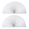 Arch Window Light Filtering Pleated Shade Blinds for semi-Circle Arch
