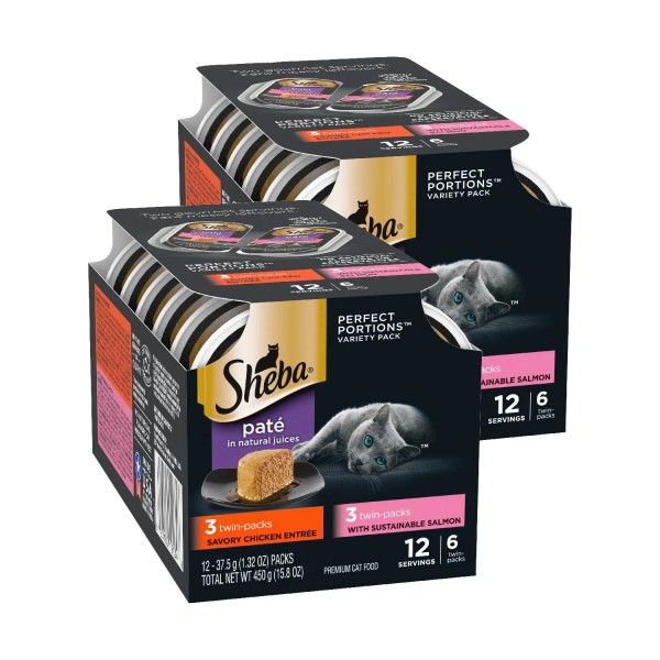 Sheba Perfect Portions Wet Cat Food Pate Savory Chicken Entree