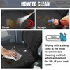 SAPUBK Custom-Fit Front Seat Covers with Back Pocket Replace for