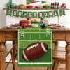 American Football Court Table Runner, Rugby Boy Fall Football Birthday