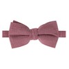 Spring Notion Mens' Linen Blend Suspenders and Bow Tie Set