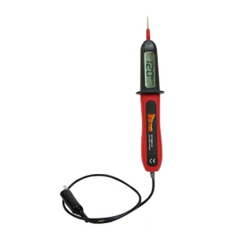 Power Probe DC Volt Meter (PPTVM01) [Automotive Diagnostic Car Test Tool, Quickly Tests Voltage, Reads 5-35 Volts, Can be Checked on Reverse Polarity] RED
