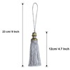 HedongHexi 2 Pack Tassel Key Tassel with Loops, Handmade Tassel