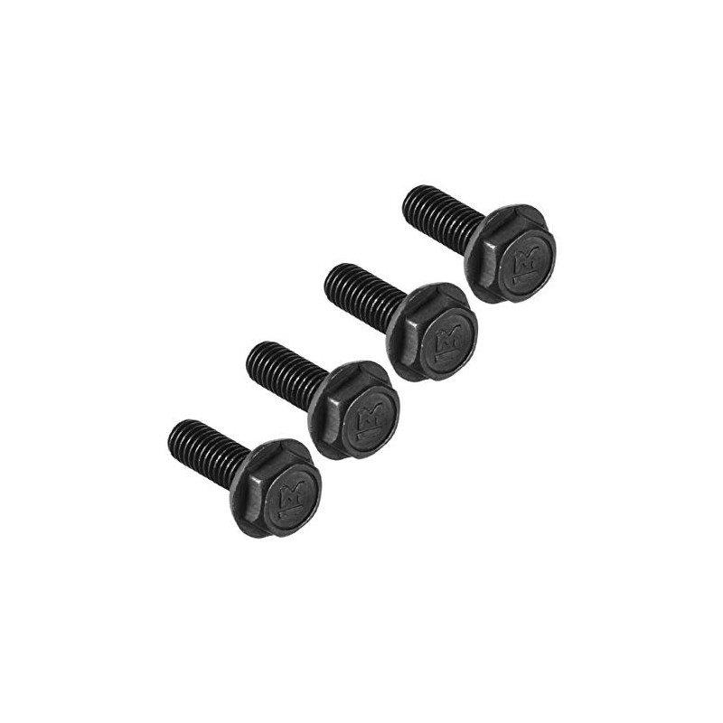 sourcing map Metric M6x17mm Hex Flange Bolts Left Hand Thread