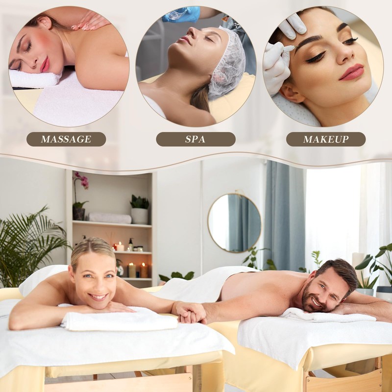 Mixweer 9 Pcs 3 Set Microfiber Massage Table Sheets Set