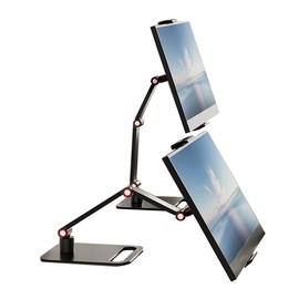 WYSXEBWZ Portable Monitor Holder for 6-17.3 Inch Screen Desktop Expandable Monitor Stand 12.9 inch Tablet Stand
