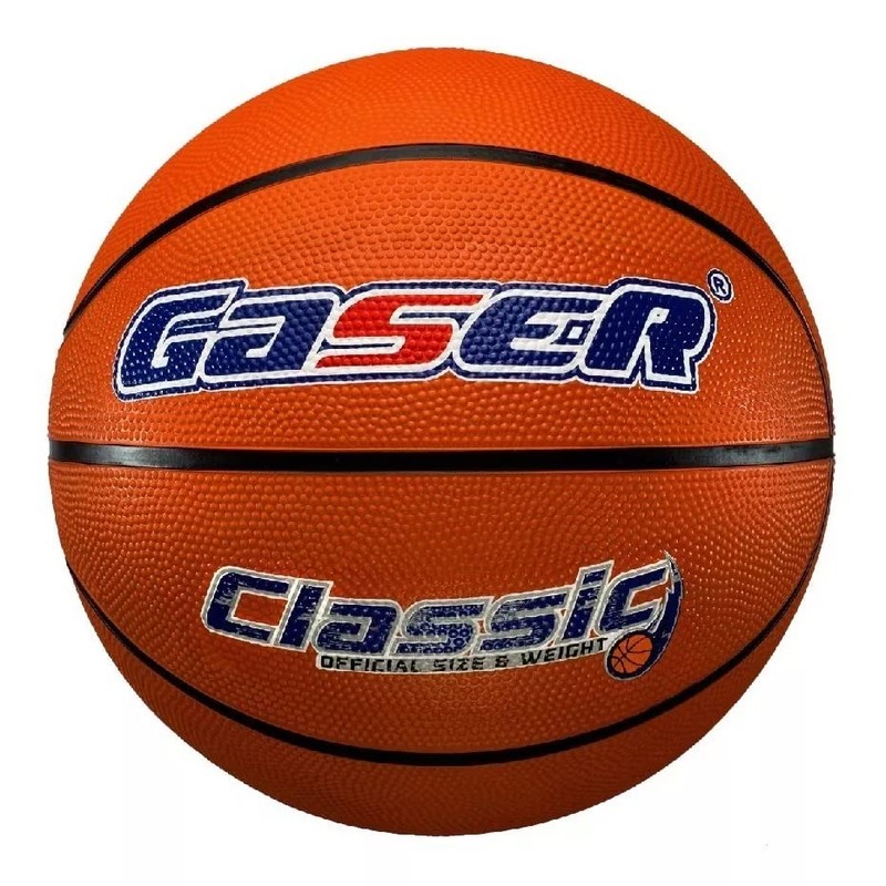 Gaser Balón Basquetbol Original 7 Classic Profesional (Naranja)