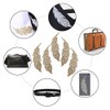 Rhinestones Patches, 5Pcs Leaves Pattern Rhinestones Applique on Patches for