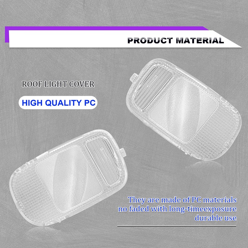Map Dome Light Cover Lens Overhead Console - Interior Reading