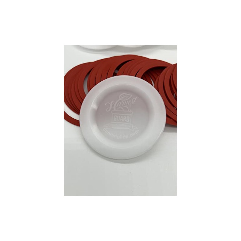 Harvest Guard Reusable Canning Lids - 100 Wide Lids and