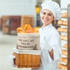 Vesici 8 Pcs Large Linen Bread Bag for Homemade Bread