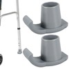 Abizarch 2Pcs Walker Ski Glides Rubber Glide Walker Ski Caps