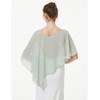 Beautelicate Women's Stole, Shawl, Wedding Bolero, Wedding Shawl, Lightweight Chiffon,