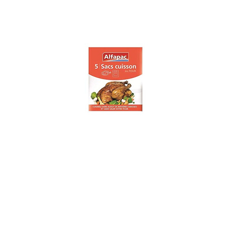 ALFAPAC Pack of 5 Oven Bags - 1 Piece -