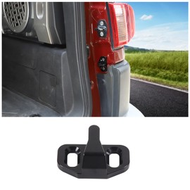 Tailgate Lock Buckle Replacement Fit for Toyota FJ Cruiser 2003-2021, Prado 2003-2021,Lexus GX460 GX470 2003-2021, RAV4 2006-2012, Tail Door Latch Protection Trim Cover Reduce Abnormal Noise(Black)