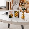 decorUhome Double 5x7 Picture Frame Vertical, Engineered Wood Bifold Photo