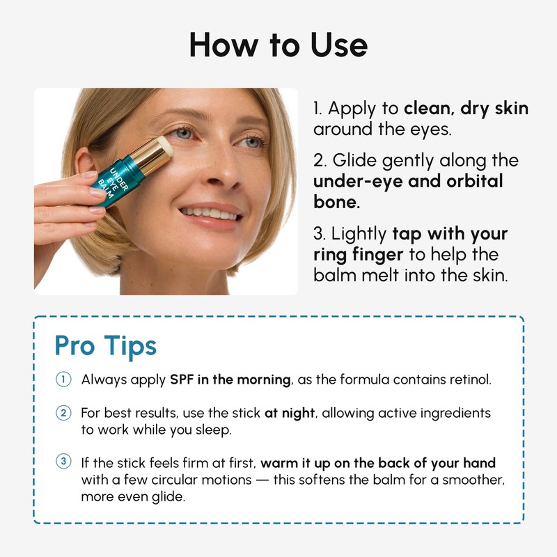 MAREE Under Eye Balm Stick with Retinol & Ceramide Complex