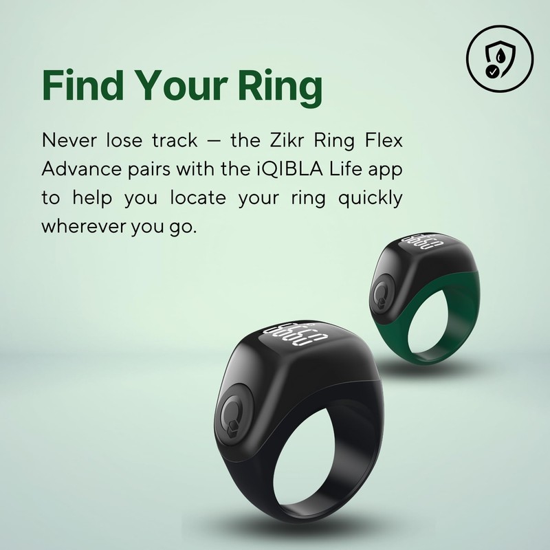 TAKVA - Zikr Ring Flex Advance | Improved, Smart Tasbih