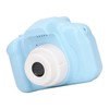 Kids Camera 2.0in IPS Screen Blue Comfortable Grip Rounded Body