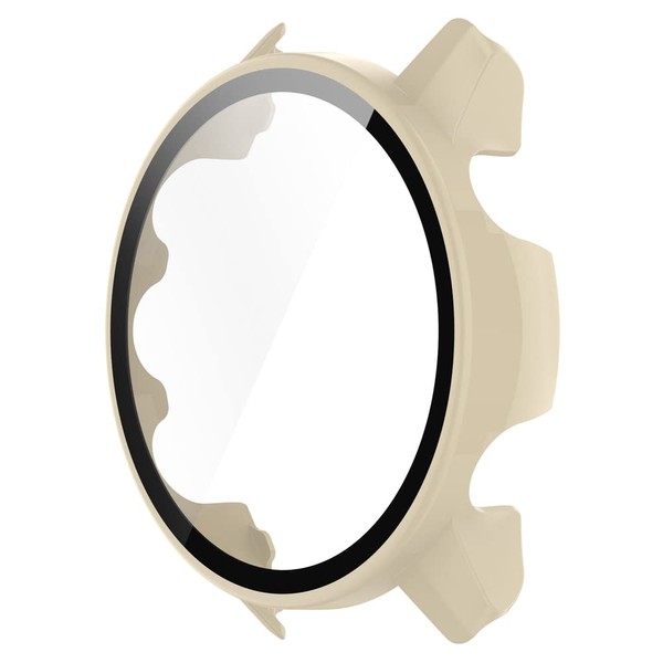 Feysentoe Case with Glass Screen Protector Compatible with Garmin Forerunner