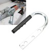RV Caravan Boat Trailer Coupler Lift Handle Galvanized Steel Rubber