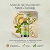 Nature's Blessings Aceite de Orégano 100% Orgánico, 80% Carvacrol, Grado