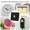Baluue Clock Mechanism Kit Quartz Wall Clock Movement Mechanisms 5.6x5.6cm/2.2"