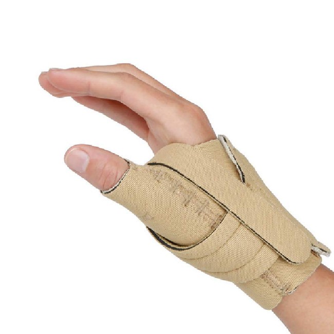 Comfort Cool® Thumb CMC Restriction Splint, Beige - Left Small 6" to 7" (15 to 18cm)
