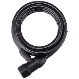 Bridgestone WL-SP2 Long Wire Lock Bicycle Key Black Anti-Theft Security Diameter 0.7 x 70.9 inches (12 x 1800 mm)