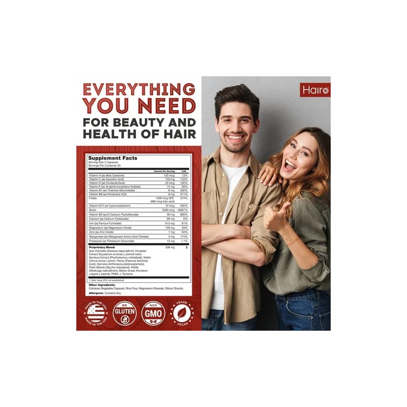 Bloquedor Dht 30 Capsulas Apoya El Crecimiento Del Cabello