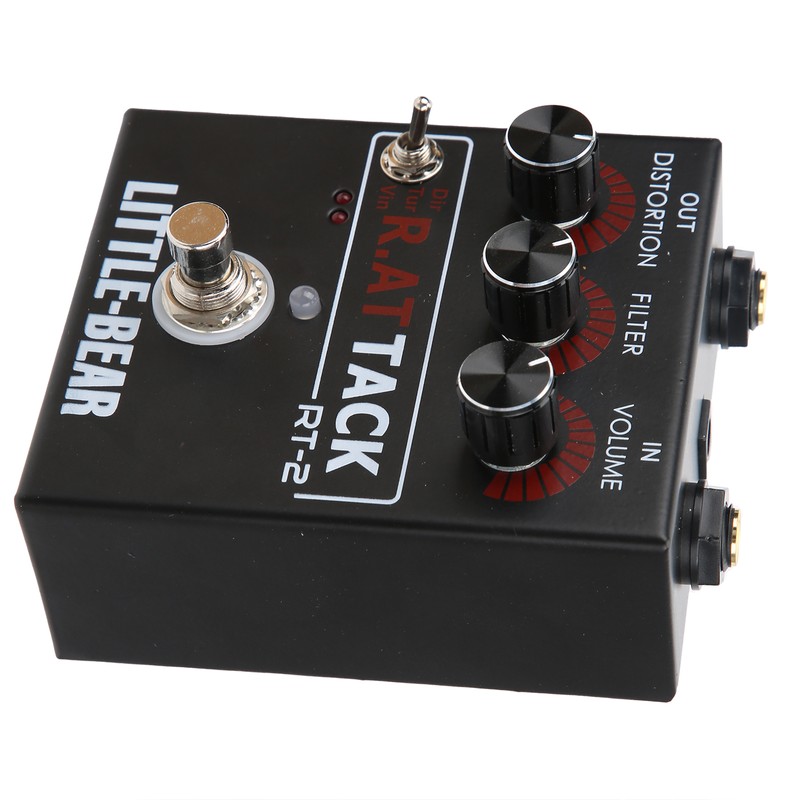 Guitar Distortion Effector Electric 3‑Level for RAT Tone Single Effect
