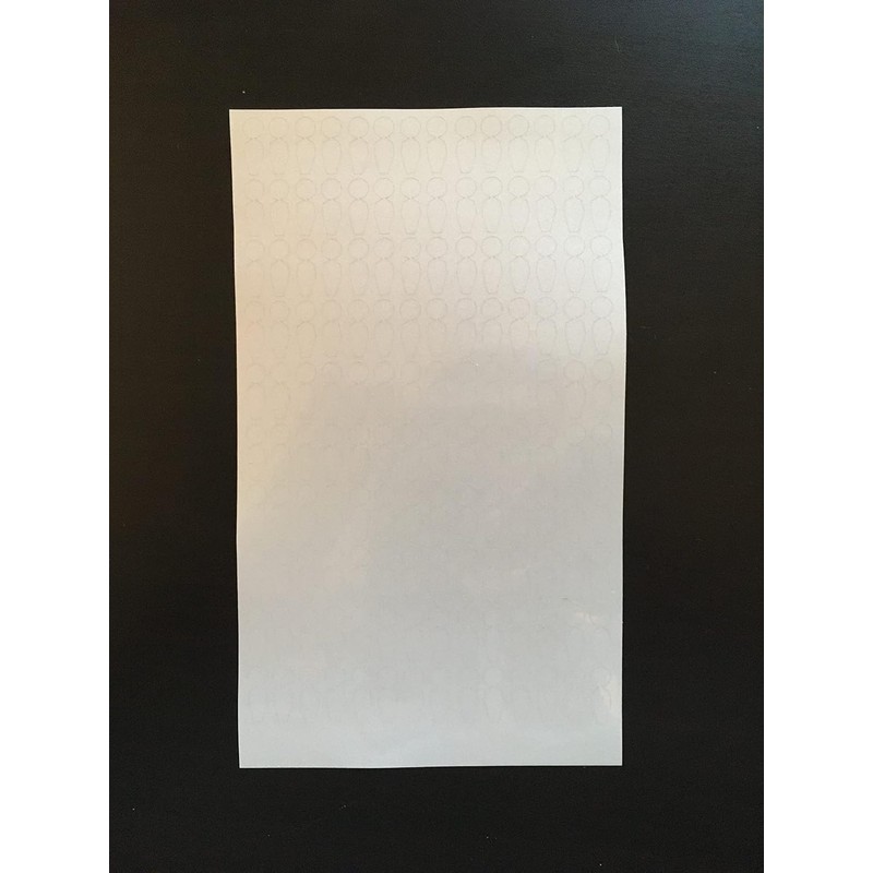 Floordrobe Clothing Reflective Dot Stickers for Golf Launch Monitors (280)