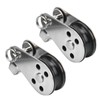 VGEBY Sailing Reel, Pack of 2 Stainless Steel Nylon Wheels,
