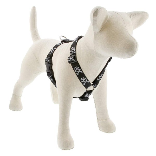 Lupine Extra Large Adjustable Dog Harness in 1" Wide Bling