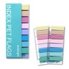 UniBright Sticky Tabs, with 4 Inch Bookmark Ruler, 8 Morandi