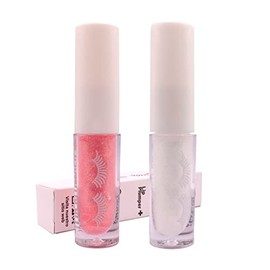 Mlashes | Volumizador para labios al instante con glitter | 2 Pack Lip plumper Marlin + Malcom