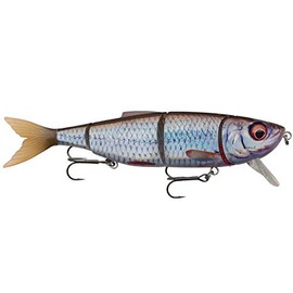 Savage Gear 4Play V2 Liplure - Wobbler zum Spinnangeln auf Hechte & Zander, Hechtköder zum Spinnfischen & Schleppangeln, Swimbait, Farbe:Roach (Rotauge), 16.5cm / 32g / slow floating / 3-5m