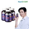 Nutri-D-Day 뉴트리디데이 프리미엄 루테인 오메가3 골드 x 4병 (총12개월분) NutriDay Premium Lutein Omega-3 Gold x 4 Bottles (Total 12-Month Supply)
