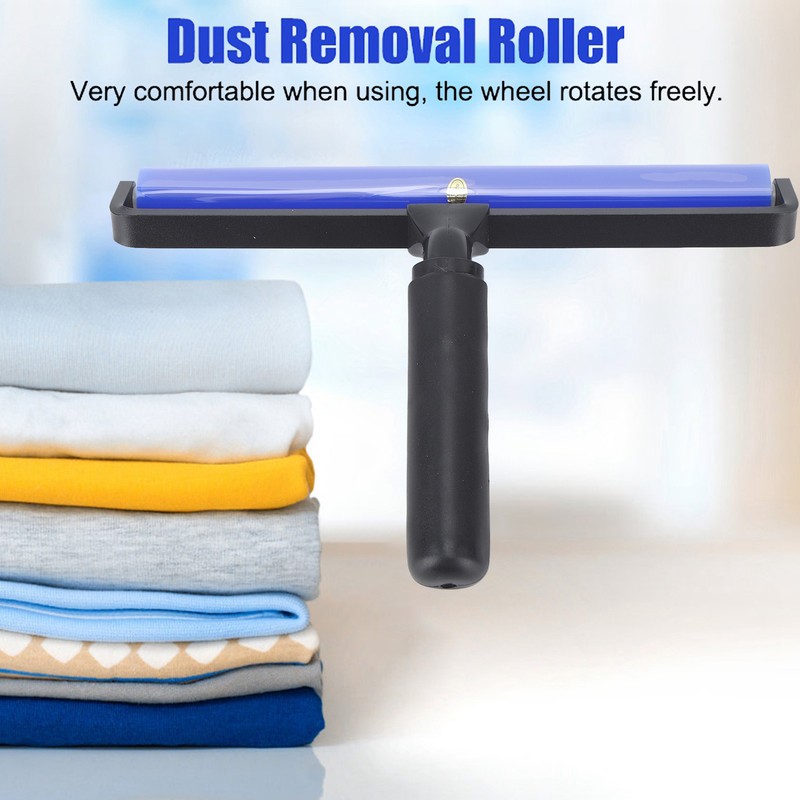 High Adhesion Blue Silicone Dust Roller Manual Dust Removal Roller
