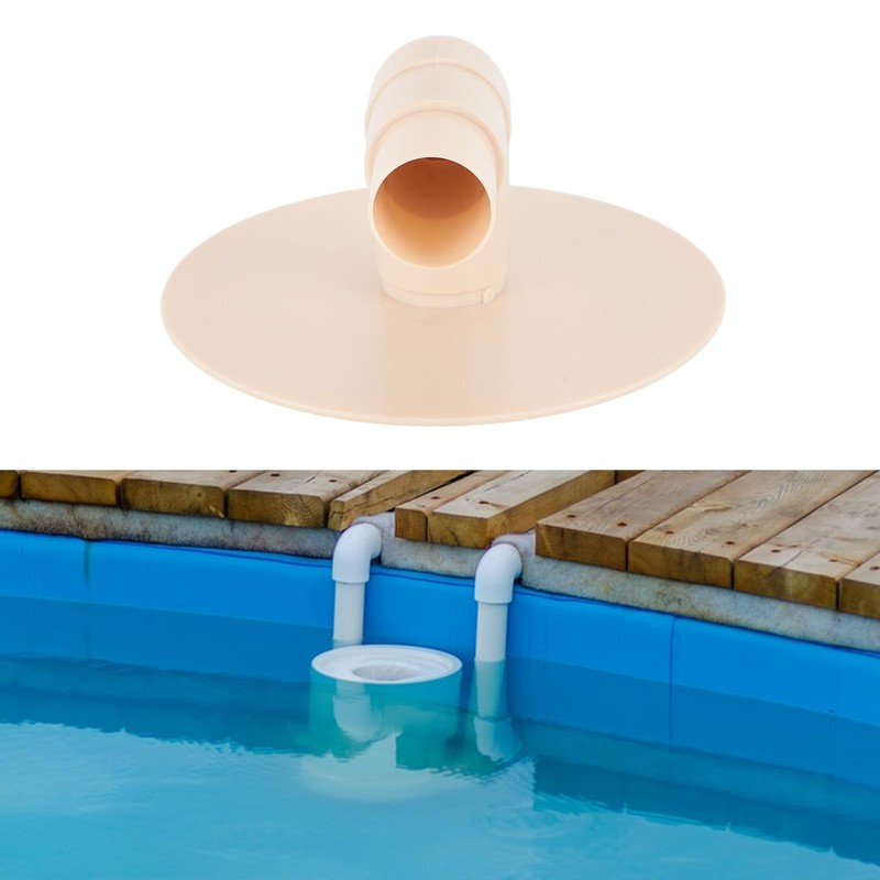 Pool Skimmer Vacuum Plate,Leak Proof Effective Ground Pool Vacuum Plate,Easy